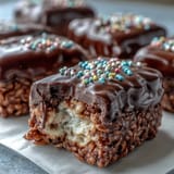 Chocolate Covered Rice Krispy Treats