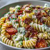 Elote Pasta Salad Cotija Chili