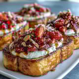 Spring Brunch Strawberry French Toast