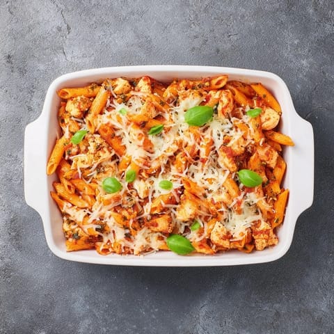 Pesto Chicken Pasta Bake