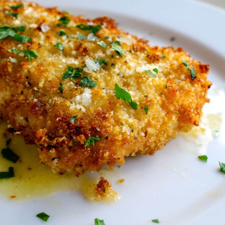 Freshly baked Roasted Garlic Parmesan Chicken emerges from the oven with a bubbling, cheesy top layer and rich garlic aroma filling the kitchen.