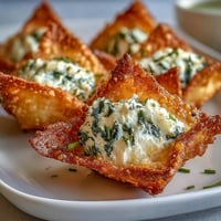 Golden baked Mediterranean Spinach and Feta Cheese Crisps in a muffin tin, topped with fresh parsley and lemon zest.